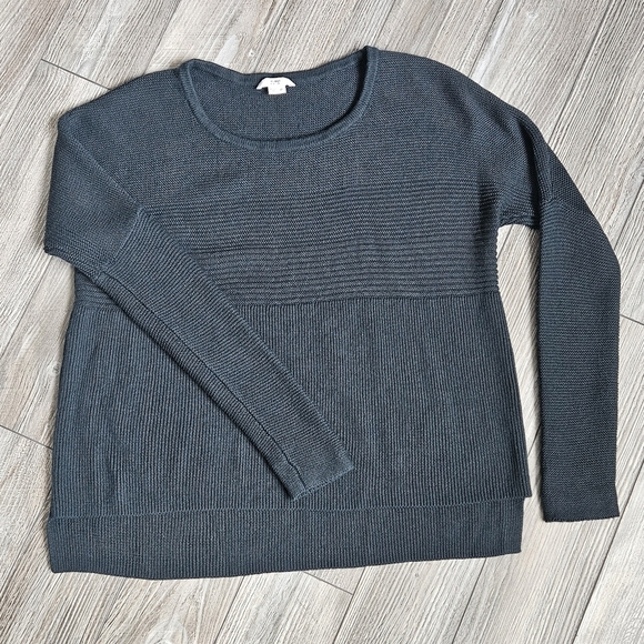 Helmut Lang Green Rib Knit Wool/Angora Blend Sweater Size P - Picture 4 of 10